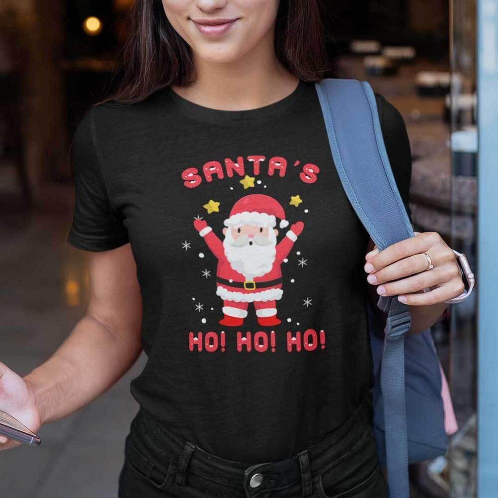 Christmas Ho Shirt Santas Ho Ho Ho